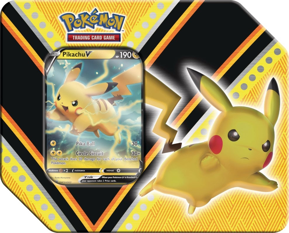 Image for V Powers Tin [Pikachu V] - Pokemon
