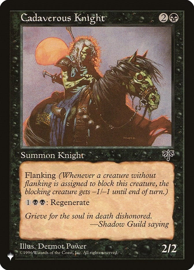 Image for Cadaverous Knight (LIST)