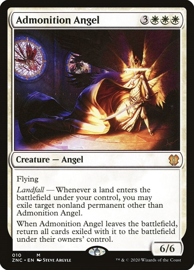 Image for Admonition Angel (10) (ZNC)