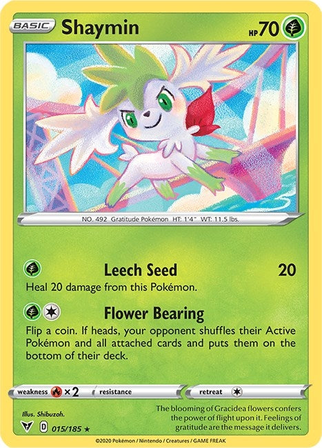 Image for Shaymin (15) (SWSH04)