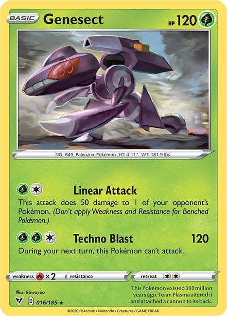 Image for Genesect (16) (SWSH04)