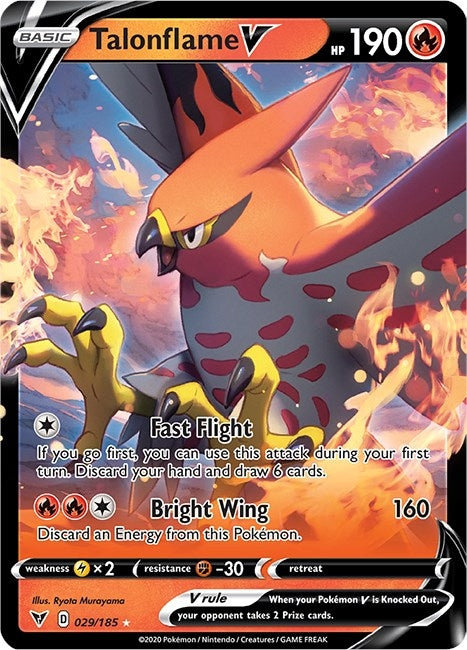 Image for Talonflame V (29) (SWSH04)