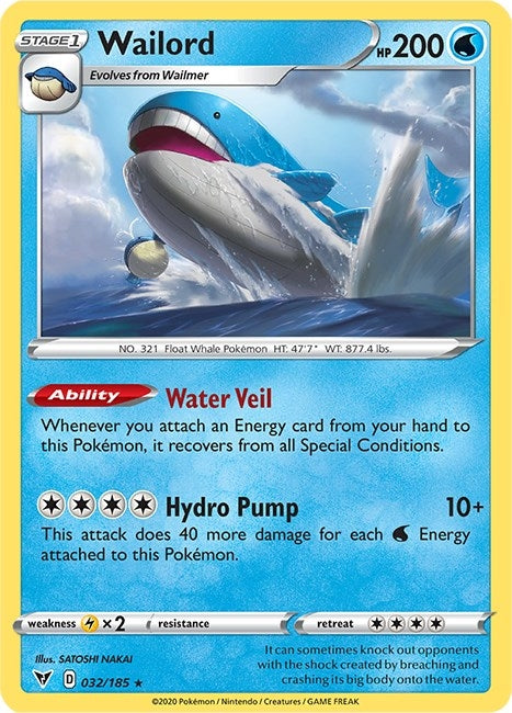 Image for Wailord (32) (SWSH04)