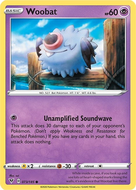 Image for Woobat (73) (SWSH04)
