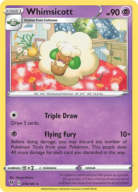 Image for Whimsicott (76) (SWSH04)