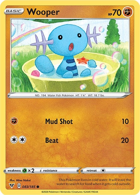 Image for Wooper (83) (SWSH04)