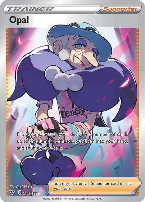 Image for Opal (Full Art) (184) (SWSH04)