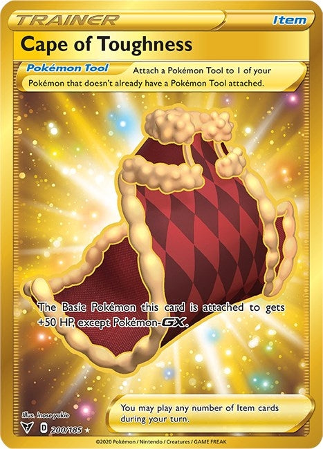 Image for Cape of Toughness (Secret) (200) (SWSH04)
