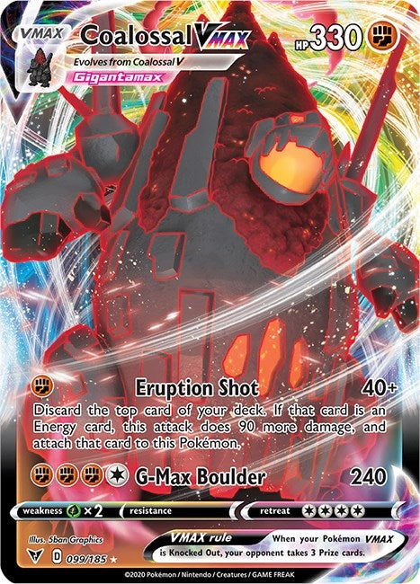 Image for Coalossal VMAX (99) (SWSH04)