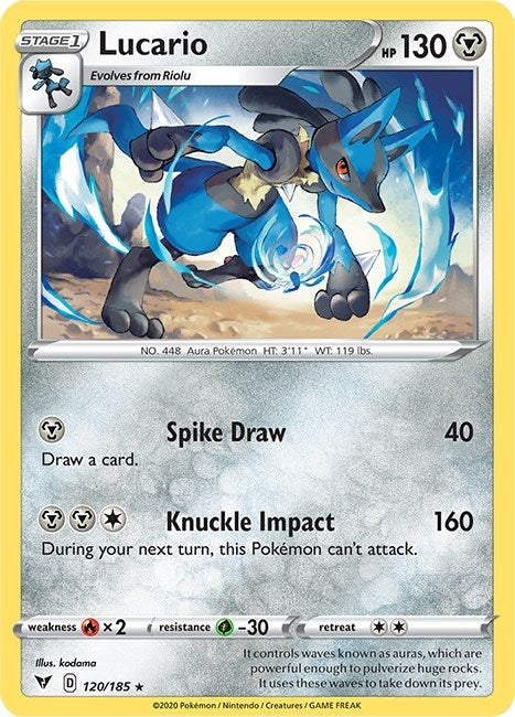 Image for Lucario (120) (SWSH04)