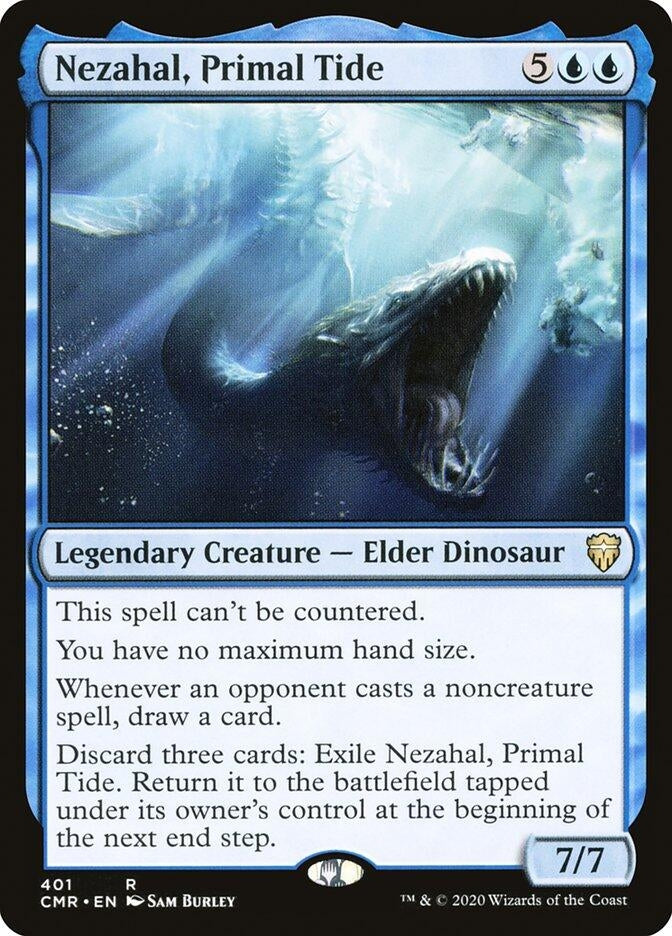 Image for Nezahal, Primal Tide (401) [Commander Legends]