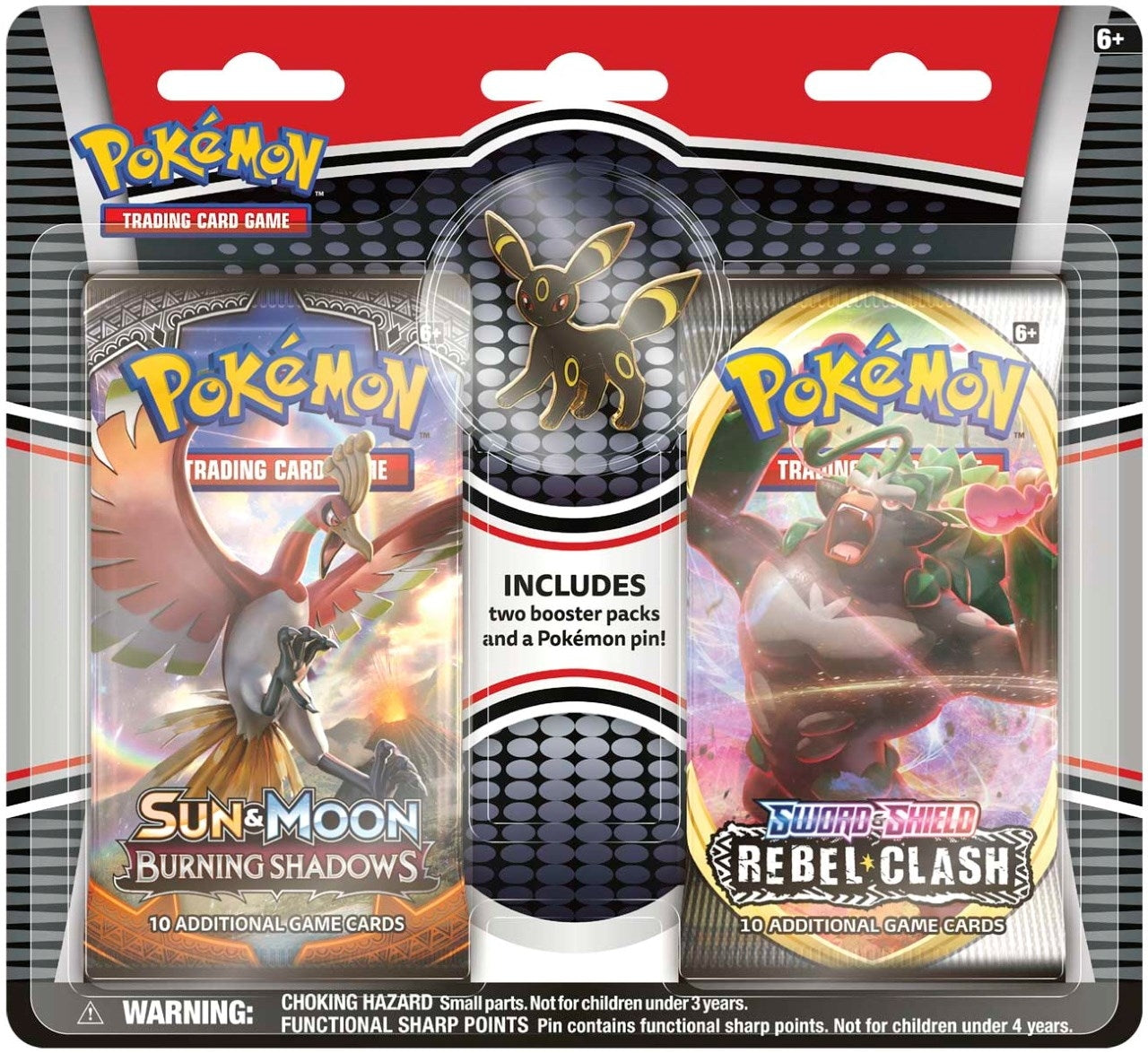 Image for Collector's Pin Two Pack Blisters [Umbreon] - Pokemon