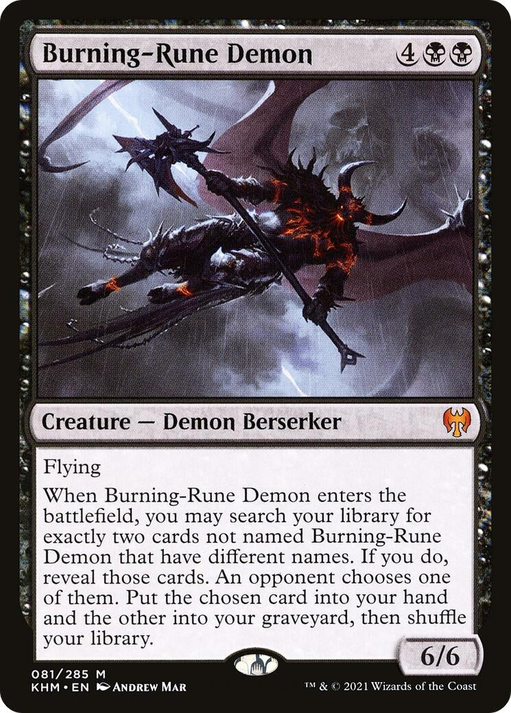 Image for Burning-Rune Demon (81) (KHM)