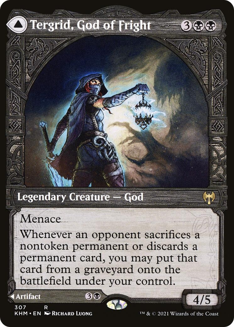 Image for Tergrid, God of Fright (Showcase) (307) [Kaldheim]