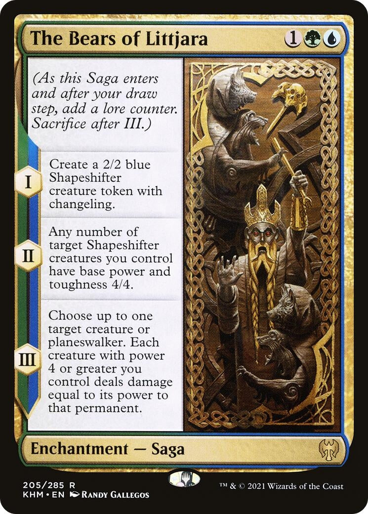 Image for The Bears of Littjara (205) [Kaldheim]