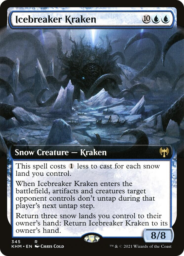 Image for Icebreaker Kraken (Extended Art) (345) [Kaldheim]