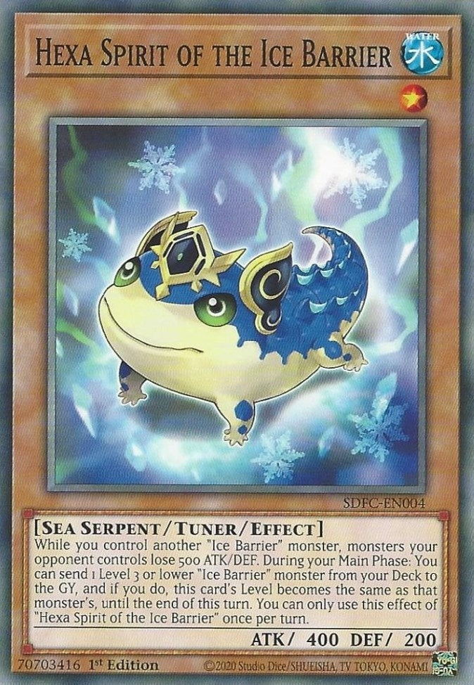Image for Hexa Spirit of the Ice Barrier (4) (SDFC)