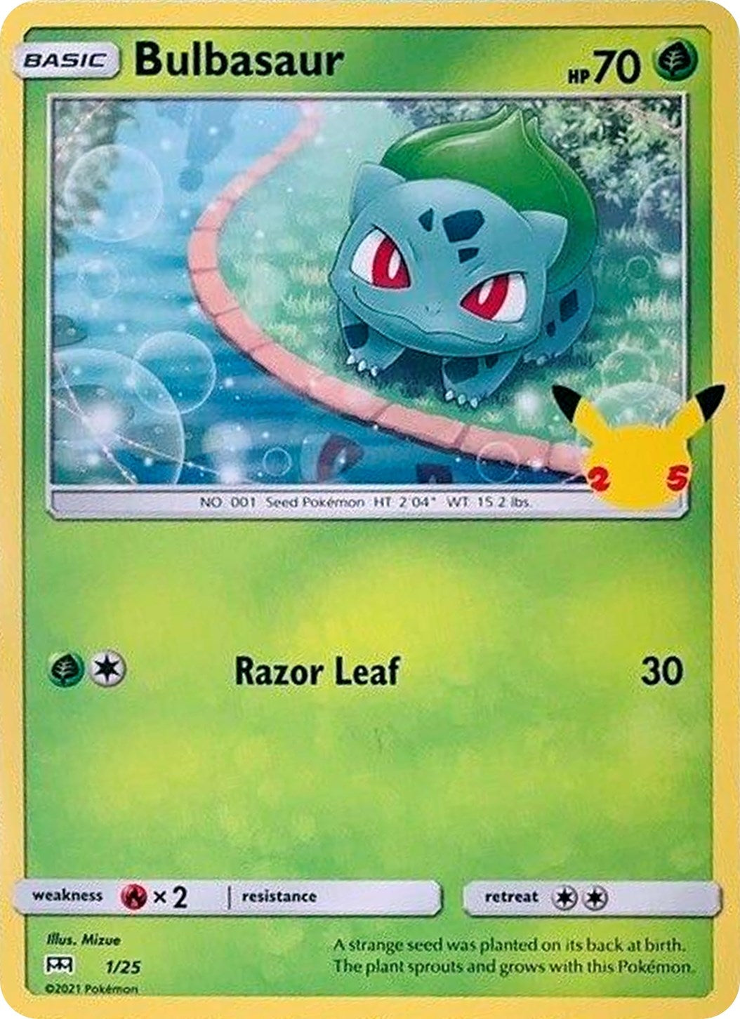 Image for Bulbasaur - 1/25 (1) (MCD21)