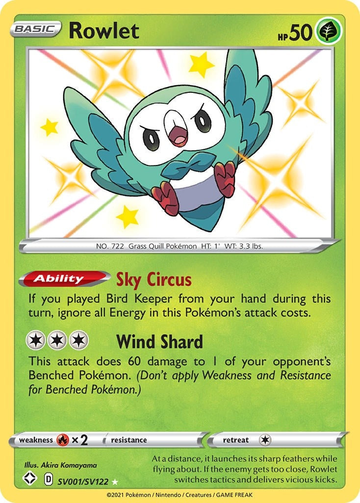 Image for Rowlet (1122) (SHFSV)