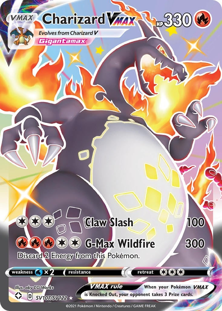 Image for Charizard VMAX (107122) (SHFSV)
