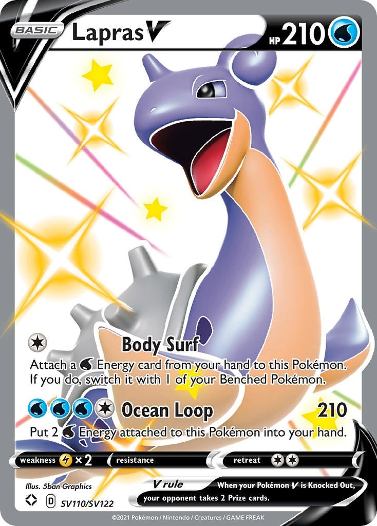 Image for Lapras V (110122) (SHFSV)