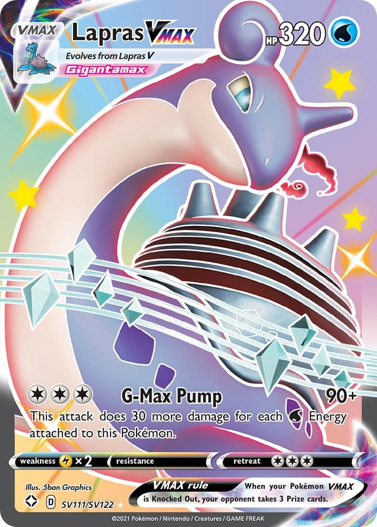 Image for Lapras VMAX (111122) (SHFSV)