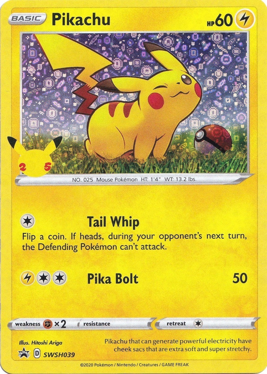 Image for Pikachu - SWSH039 (General Mills) (39) (MCAP)
