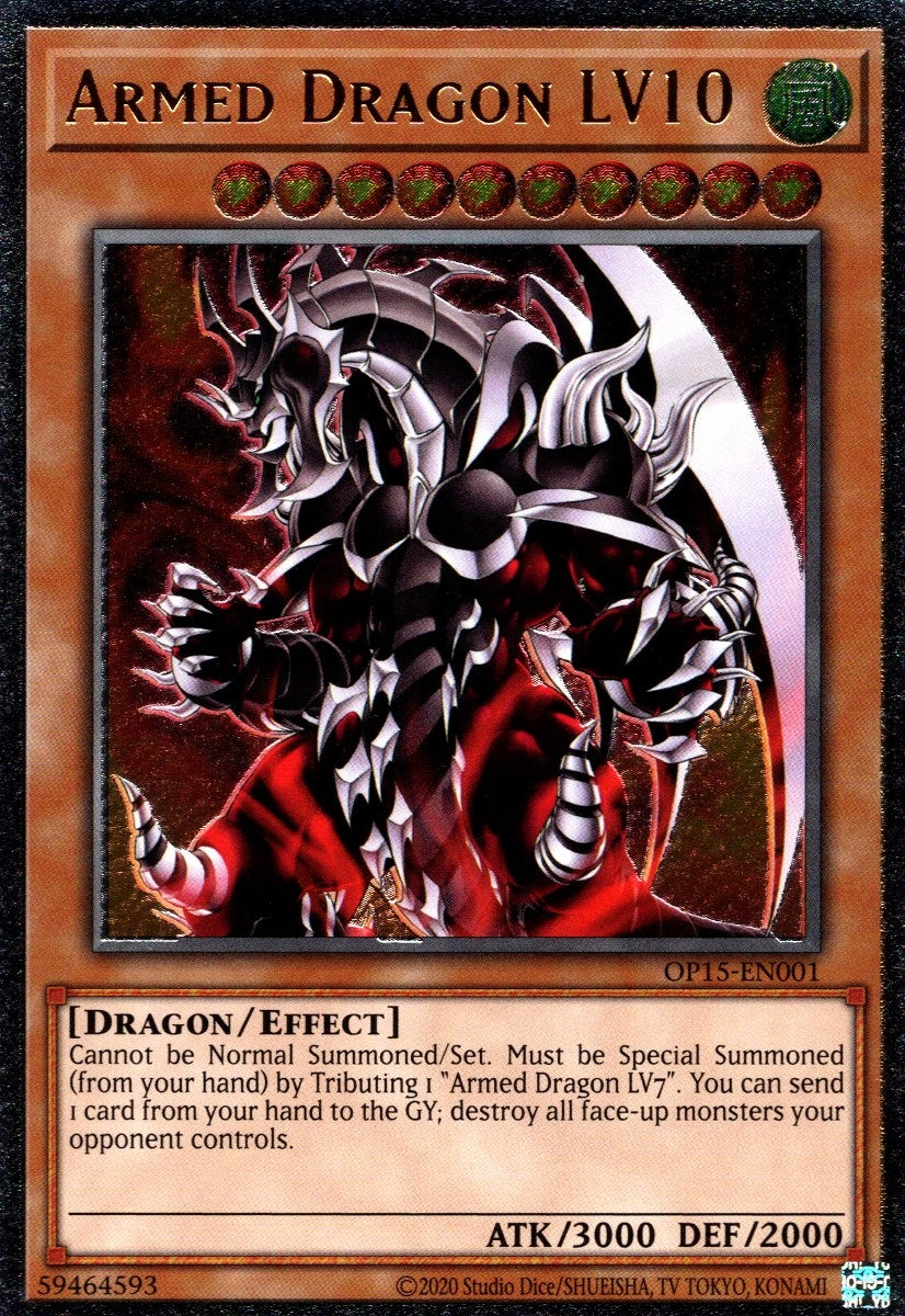 Image for Armed Dragon LV10 (UTR) (15001) (OP15)