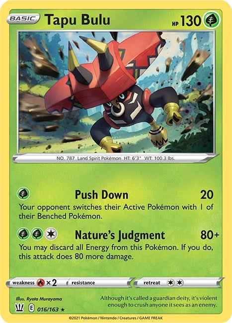 Image for Tapu Bulu (16) (SWSH05)