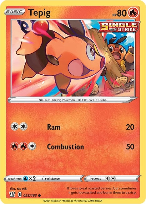 Image for Tepig (23) (SWSH05)
