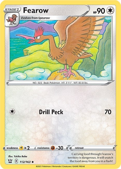 Image for Fearow (112) (SWSH05)