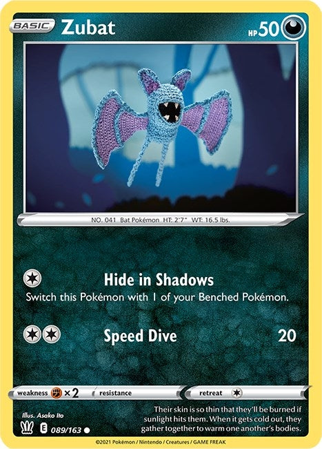 Image for Zubat (89) (SWSH05)