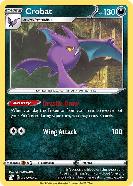 Image for Crobat (91) (SWSH05)