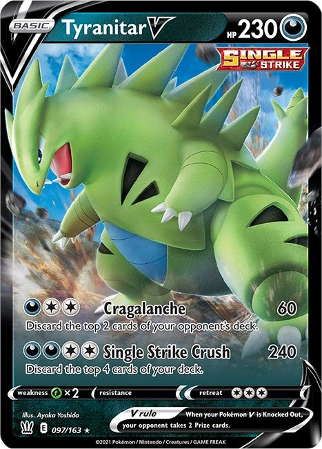 Image for Tyranitar V (97) (SWSH05)