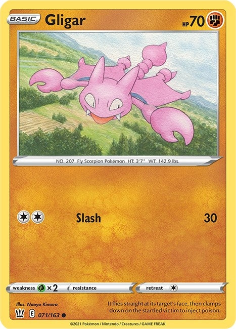 Image for Gligar (71) (SWSH05)