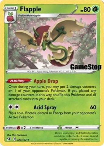 Image for Flapple - 022/192 (Gamestop Exclusive) (22) (MCAP)