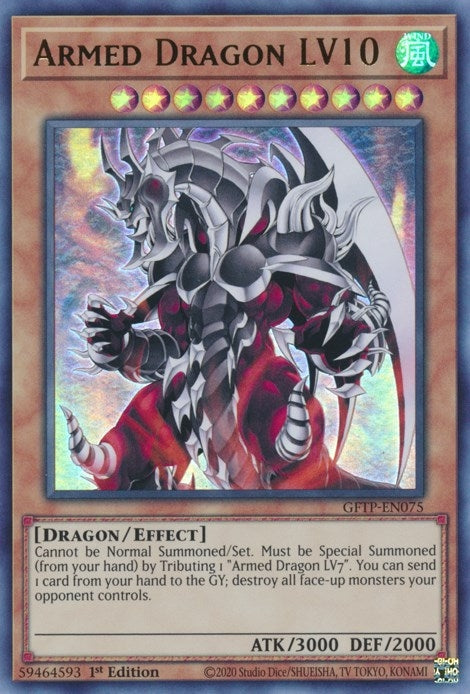 Image for Armed Dragon LV10 (75) (GFTP)