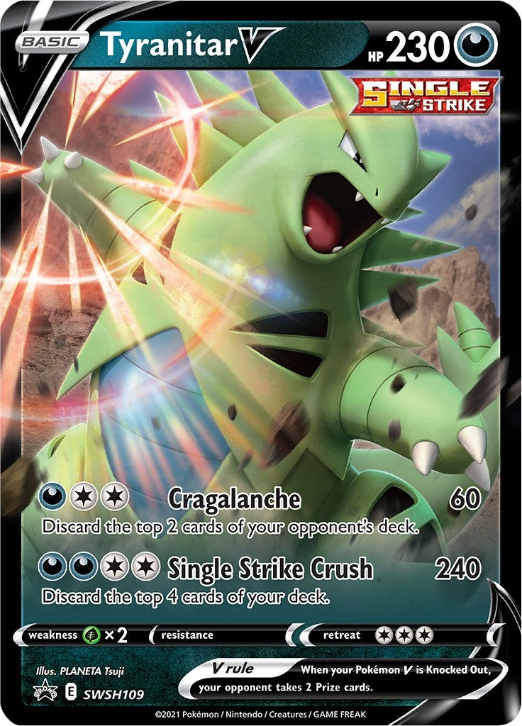 Image for Tyranitar V - SWSH109 (109) (SWSD)