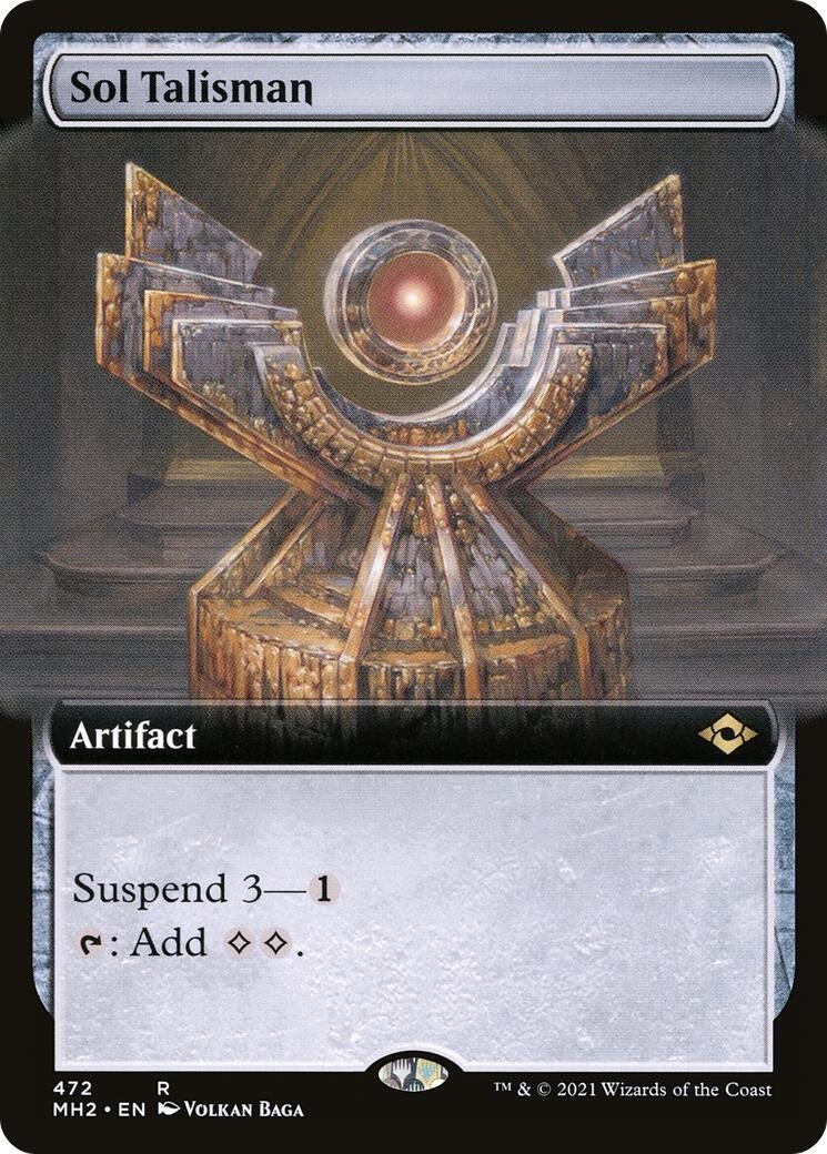 Sol Talisman (Extended Art) (472) [Modern Horizons 2]