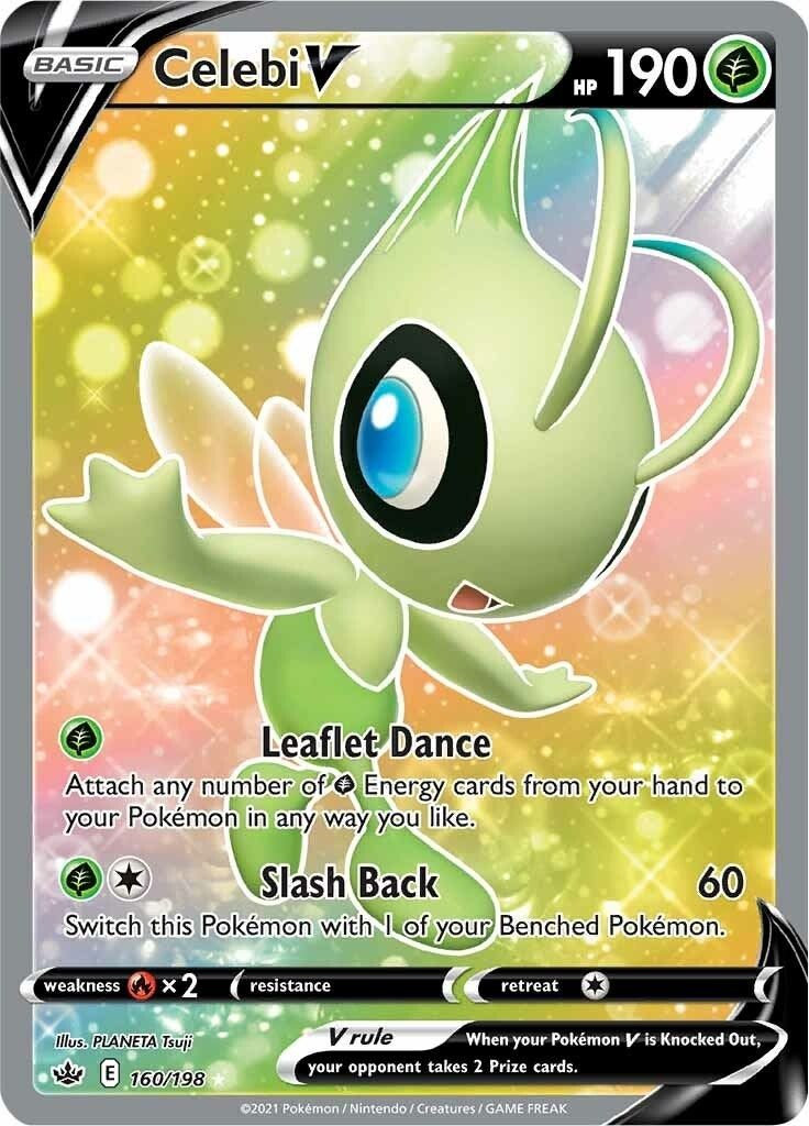 Image for Celebi V (Full Art) (160) (SWSH06)