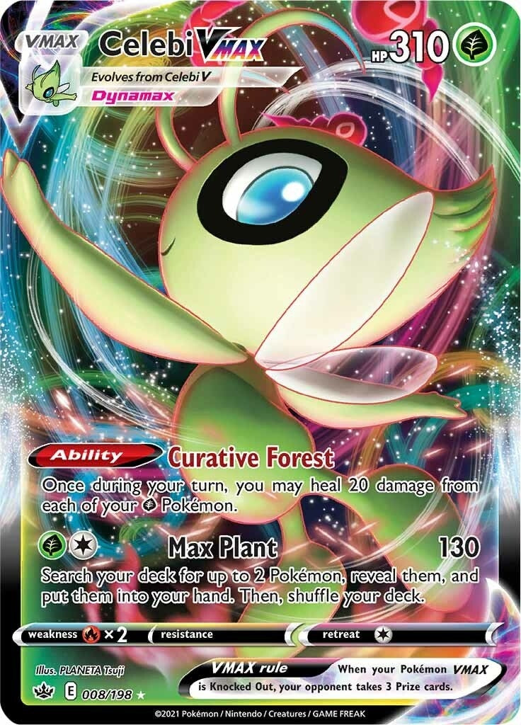 Image for Celebi VMAX (8) (SWSH06)