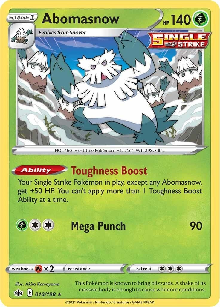 Image for Abomasnow (10) (SWSH06)