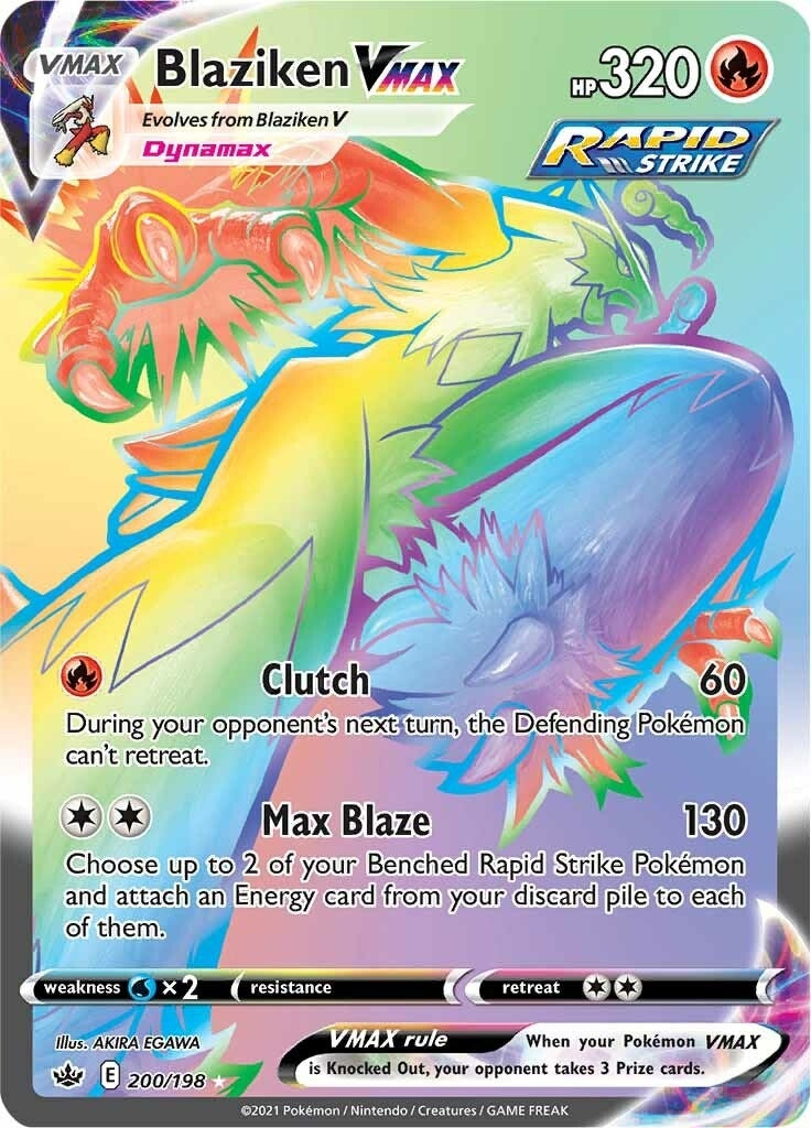 Image for Blaziken VMAX (Secret) (200) (SWSH06)