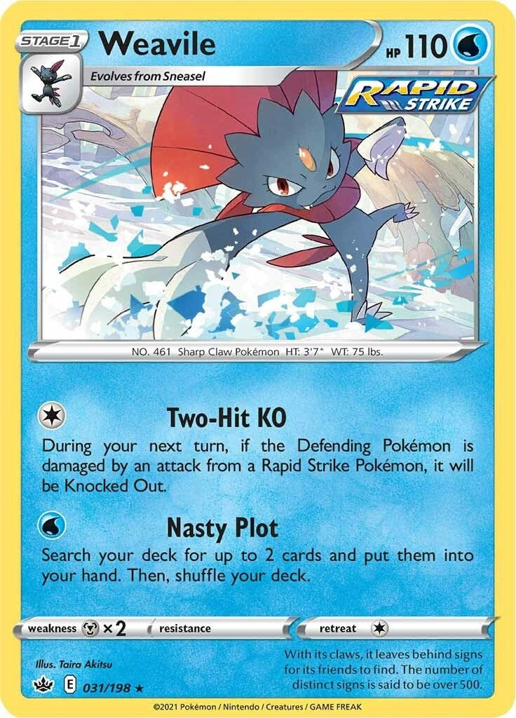 Image for Weavile (31) (SWSH06)