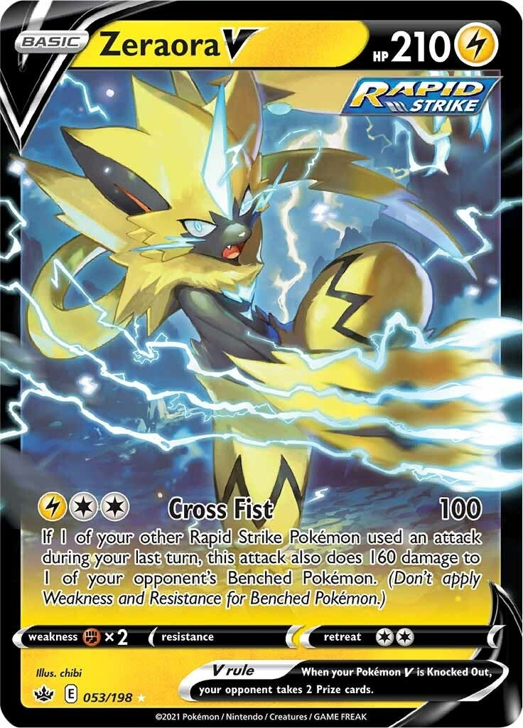 Image for Zeraora V (53) (SWSH06)