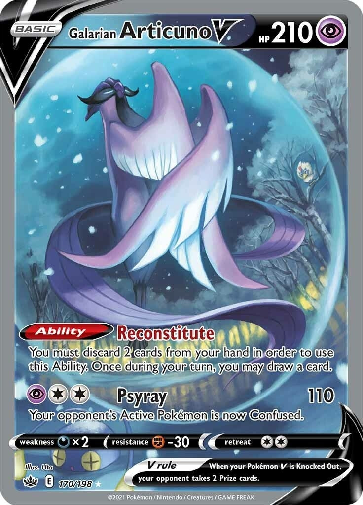 Image for Galarian Articuno V (Alternate Full Art) (170) (SWSH06)
