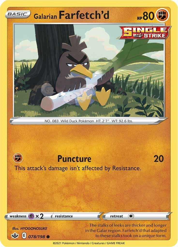 Image for Galarian Farfetch'd (78) (SWSH06)