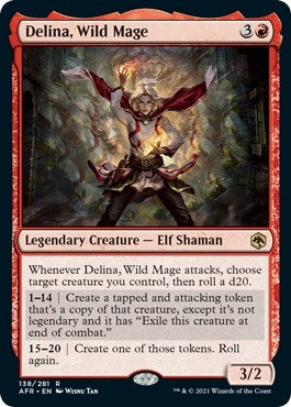 Image for Delina, Wild Mage (138) (AFR)