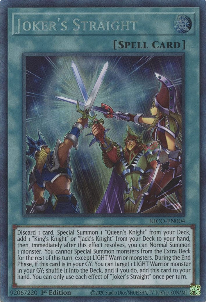 Image for Joker's Straight (CR) (4) (KICO)