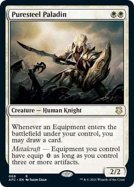 Image for Puresteel Paladin (69) [Commander: Adventures in the Forgotten Realms]